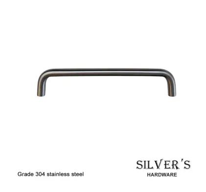Mandalay D-Bar Cupboard Handle Stainless Steel - 160mm C/C