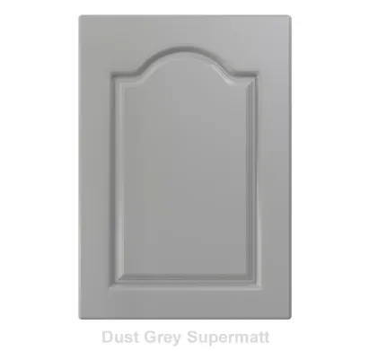 18mm Vinyl Door/Drawer Front - Dust Grey Supermatt