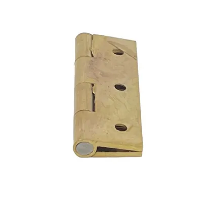 51mm x 29mm Solid Drawn Brass Butt Hinge, Self Colour