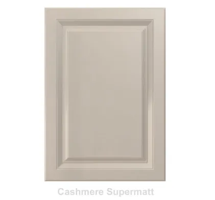 18mm Vinyl Door/Drawer Front - Cashmere Supermatt